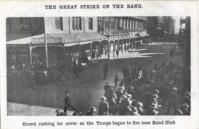 The Great  Strike on the Rand. No. 4