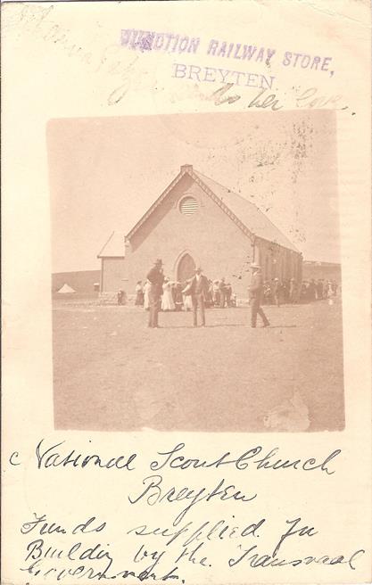 Breyten Transvaal church.