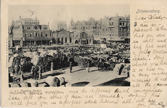 Morninng Market, Johannesburg 1903