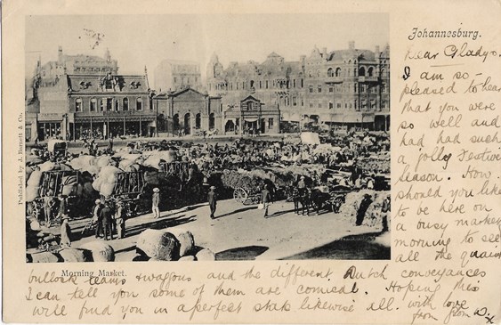 Morning Market, Johannesburg 1903