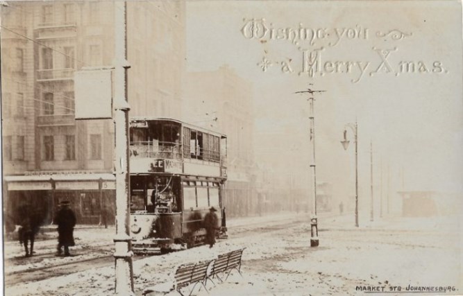 Snow Fall in Johannesburg, August 1909