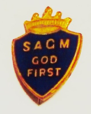 South Africa General Mission lapel pin badge