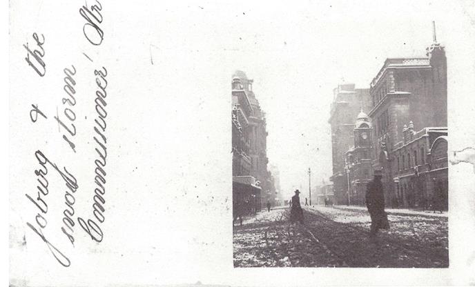 Postcard Johannesburg 1909