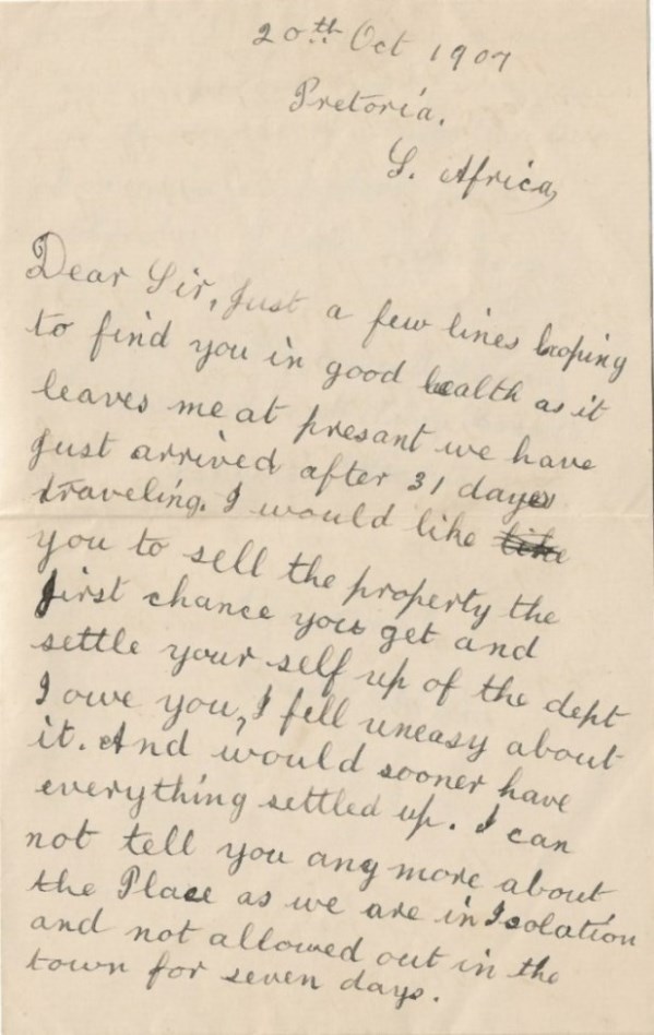  Soldiers quarantine letter