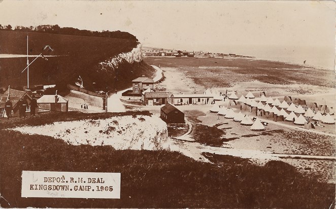 R.M. Camp at Kindsdown 1905